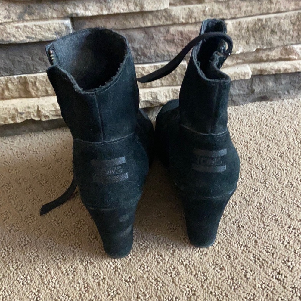 Toms Booties 8/12 black